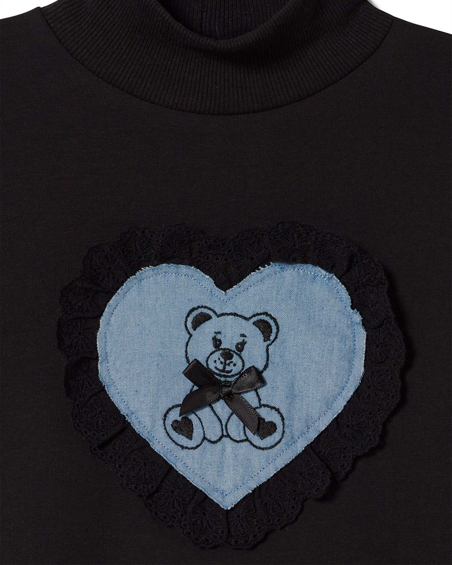 BLACK OVERSIZE HOODIE SHACKLED