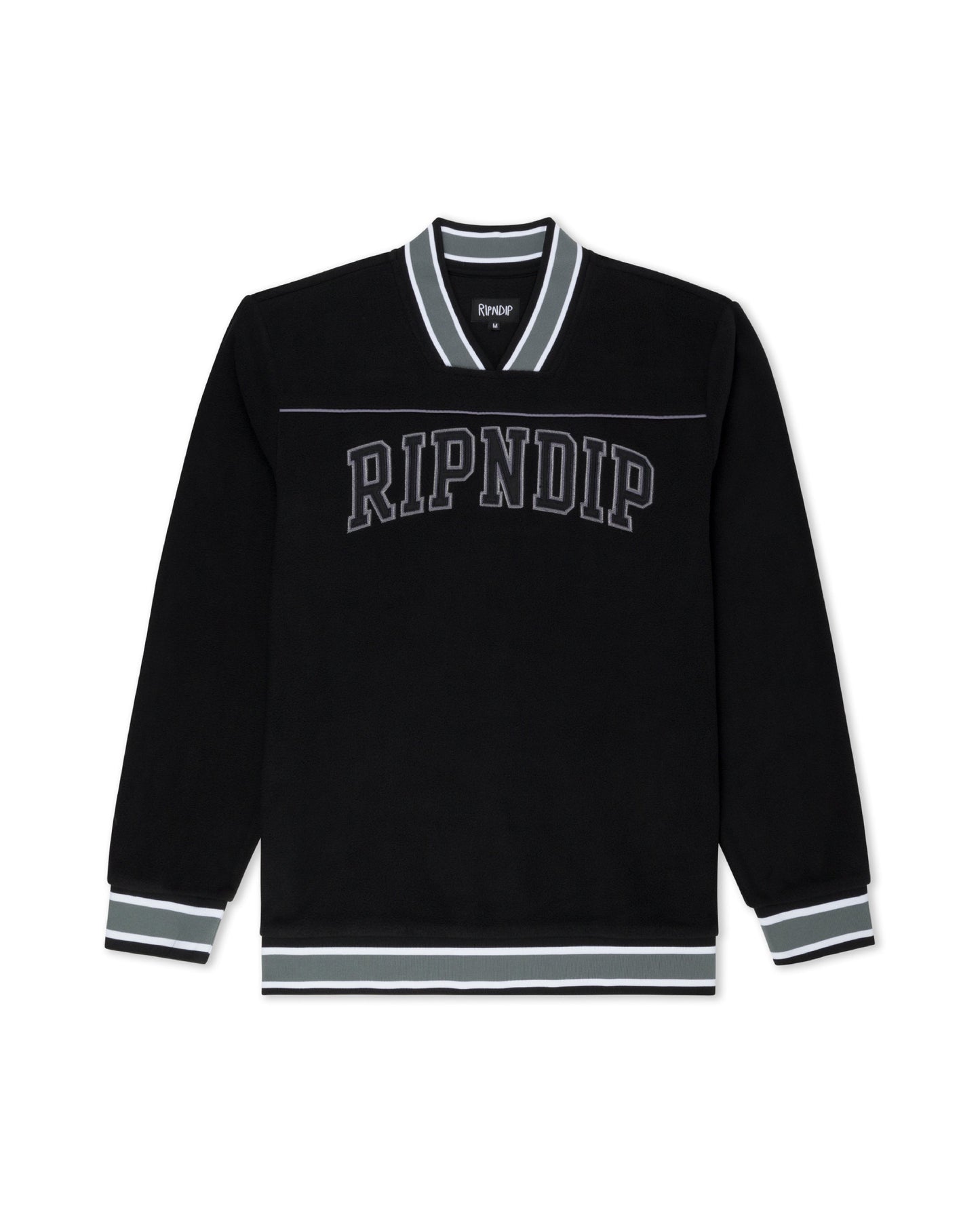 TEAM SPIRIT POLAR FLEECE CREWNECK (BLACK)