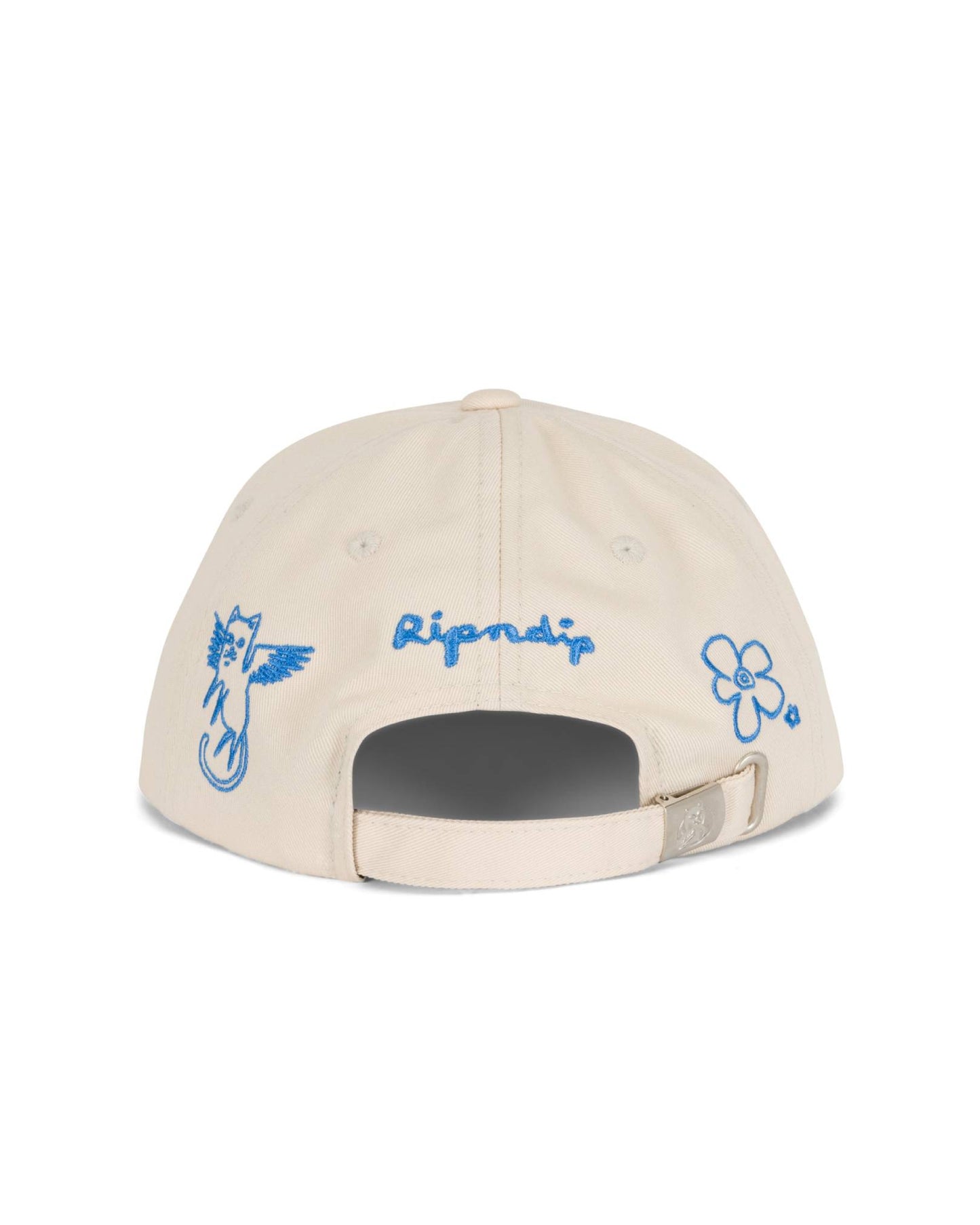 BLONDED STRAPBACK (OFF WHITE)